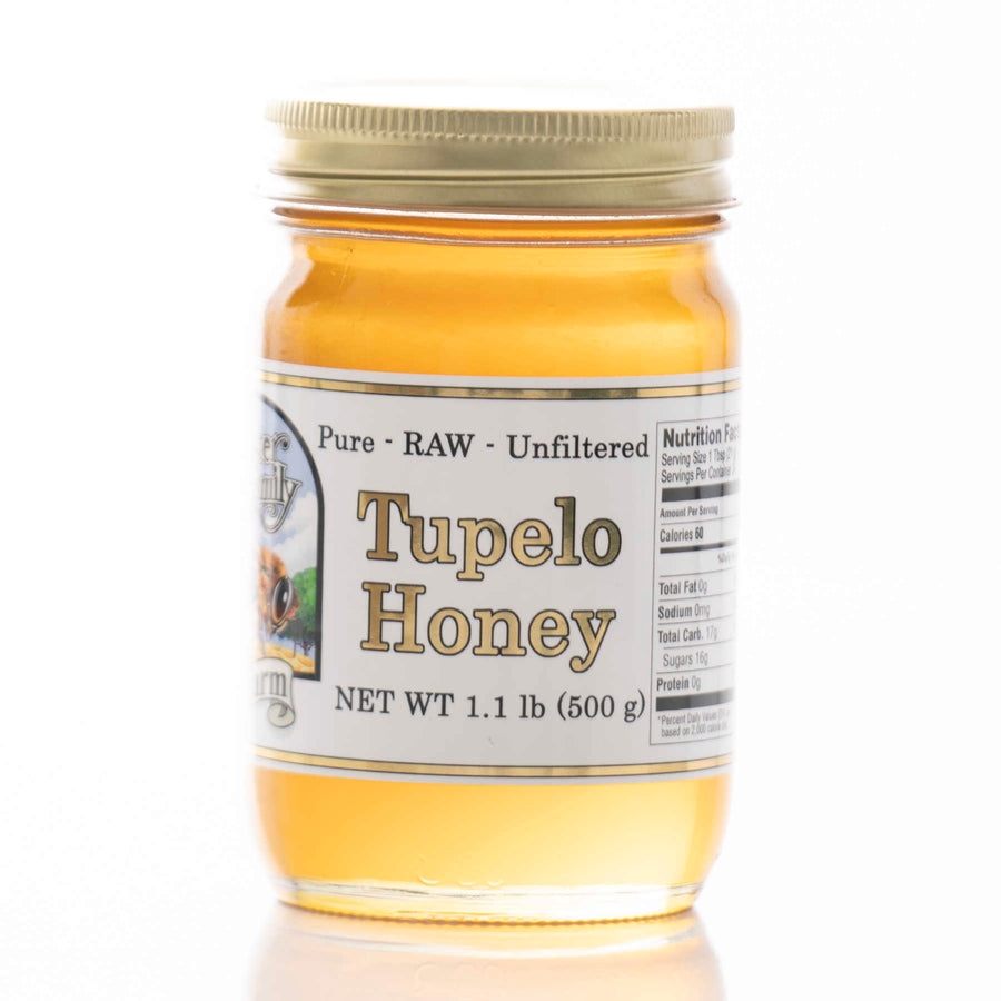 Raw Tupelo Honey - Glass Jar