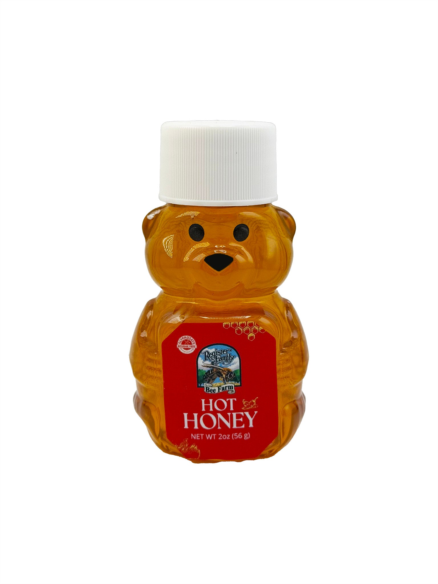 Raw Hot Honey | Sweet & Spicy Wildflower Honey | Register Family Farm