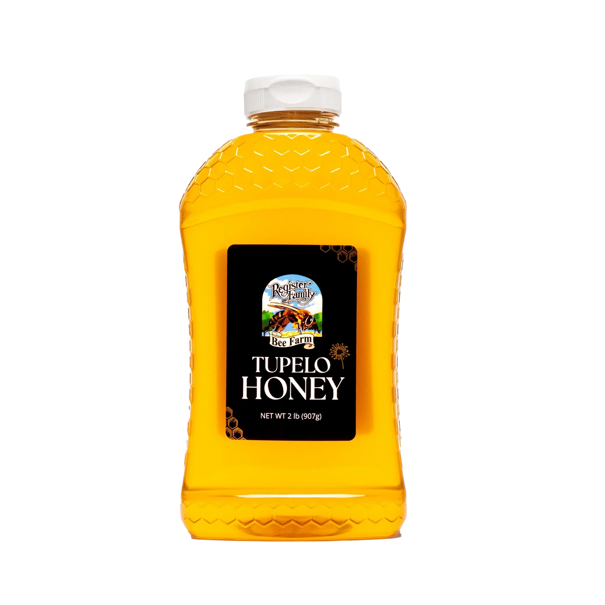 Raw Tupelo Honey — 2 lb Squeeze Bottle