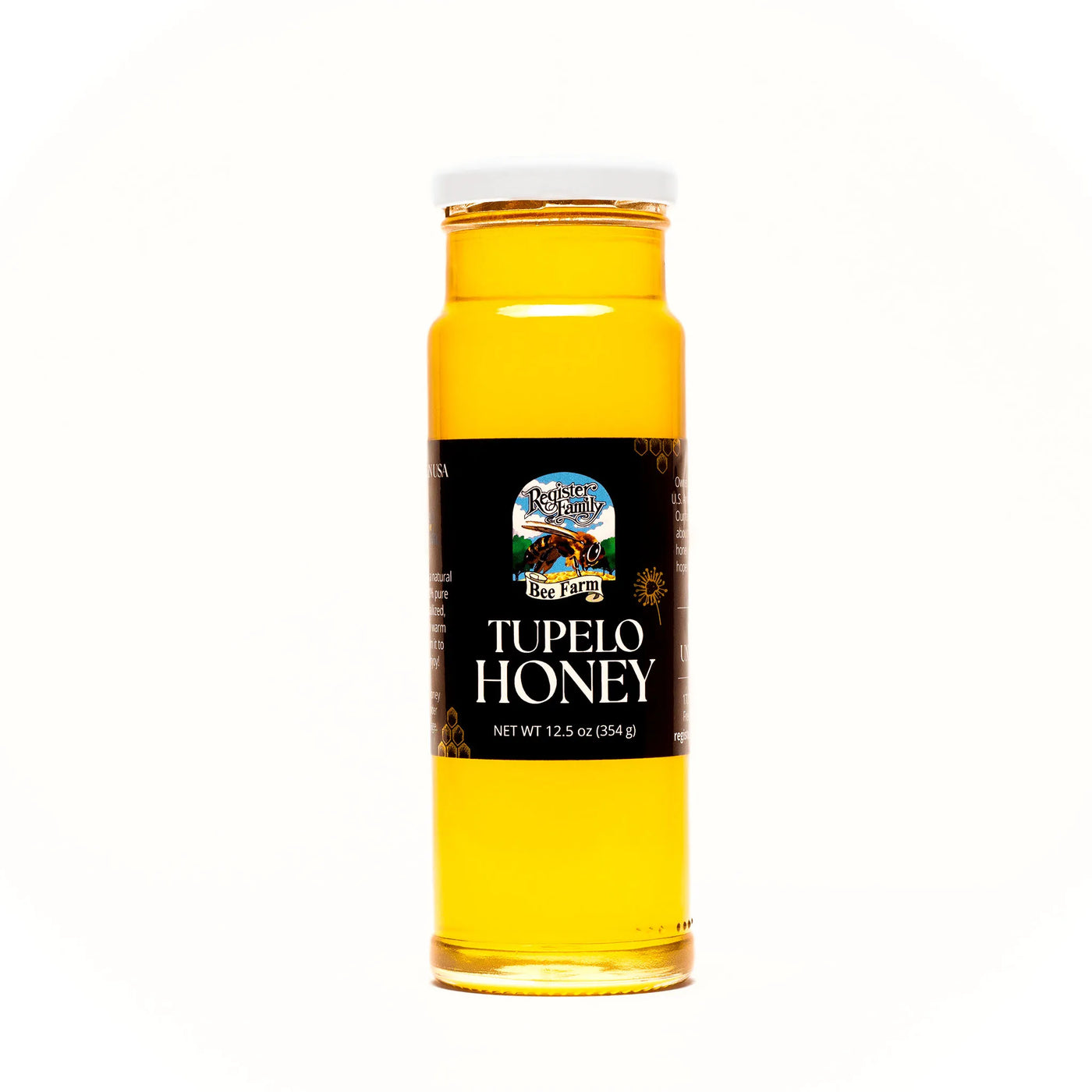 Tupelo Honey Glass Jar 12.5 oz