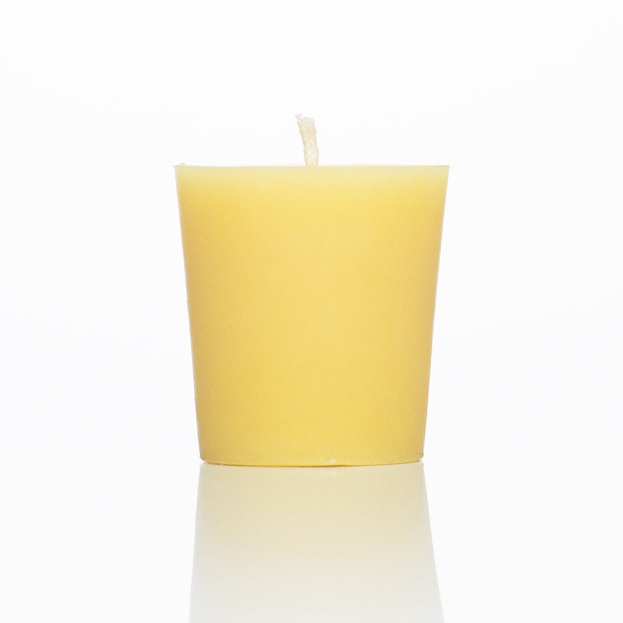 2 Inch Beeswax Votive Candle, 100 percent beeswax