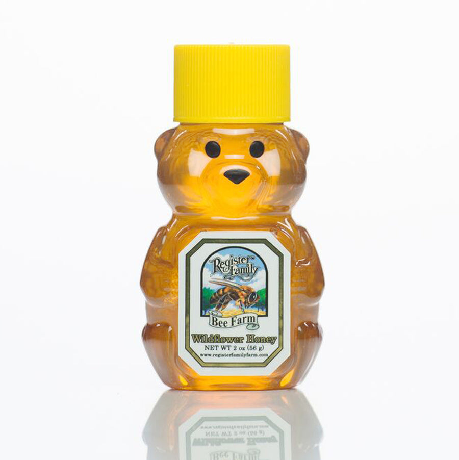 Raw Wildflower Honey - Bear