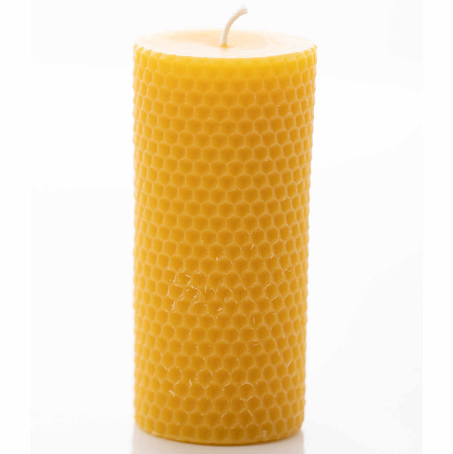Pure Beeswax Solid Honeycomb Pillar Candles