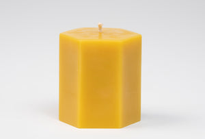 Pure Beeswax Solid Honeycomb Pillar Candles